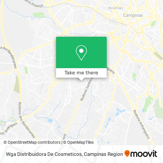 Wga Distribuidora De Cosmeticos map