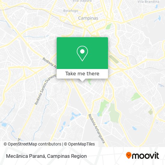 Mecãnica Paraná map