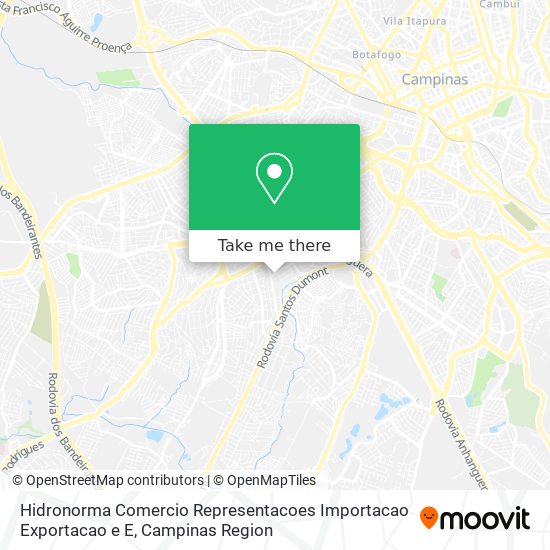 Hidronorma Comercio Representacoes Importacao Exportacao e E map