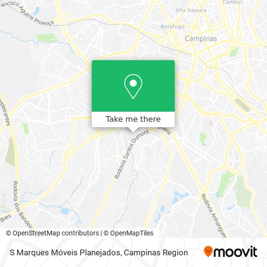 S Marques Móveis Planejados map