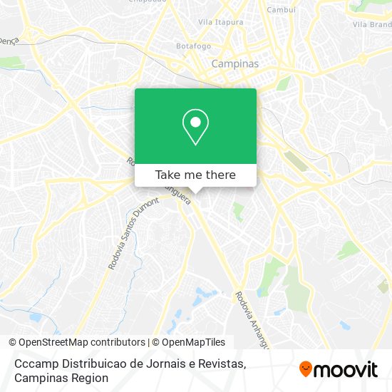 Cccamp Distribuicao de Jornais e Revistas map
