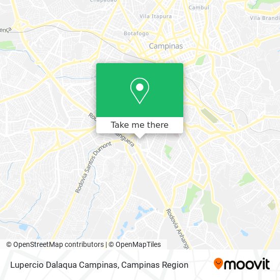 Lupercio Dalaqua Campinas map