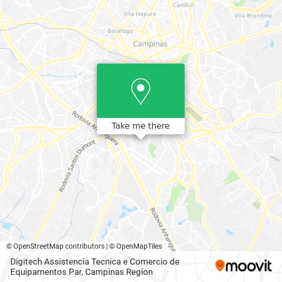 Digitech Assistencia Tecnica e Comercio de Equipamentos Par map