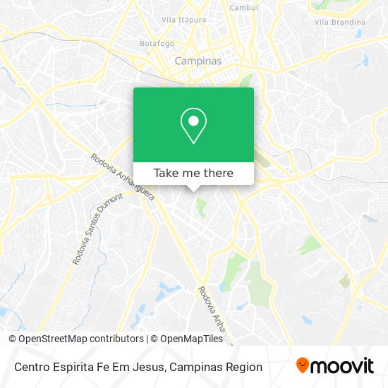 Centro Espirita Fe Em Jesus map