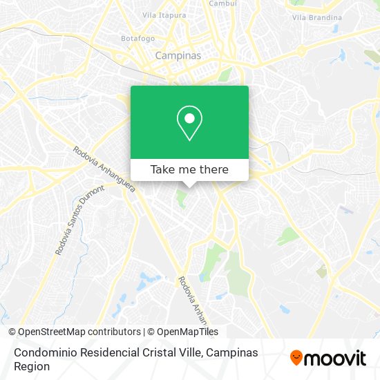 Condominio Residencial Cristal Ville map