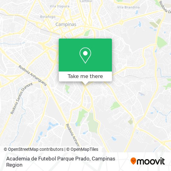 Academia de Futebol Parque Prado map
