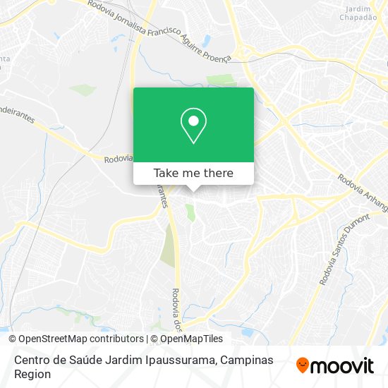Centro de Saúde Jardim Ipaussurama map