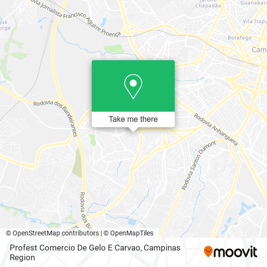 Profest Comercio De Gelo E Carvao map