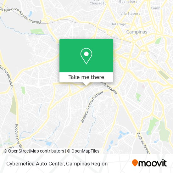 Cybernetica Auto Center map