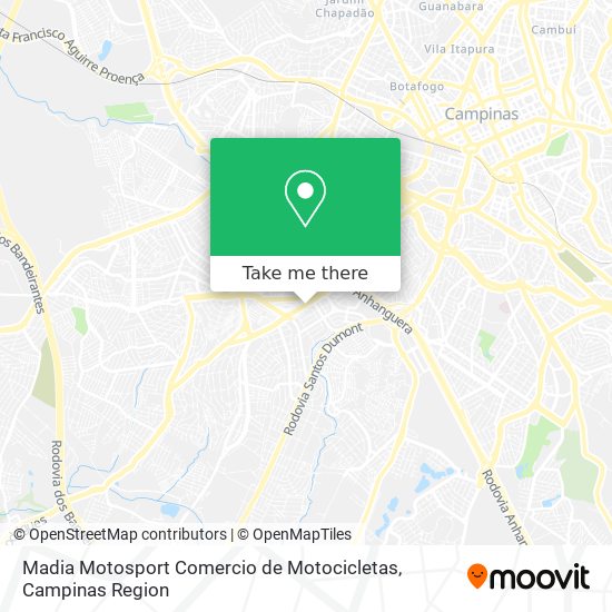 Madia Motosport Comercio de Motocicletas map