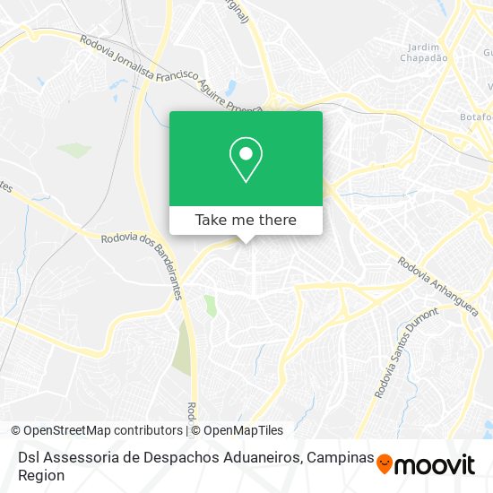 Dsl Assessoria de Despachos Aduaneiros map