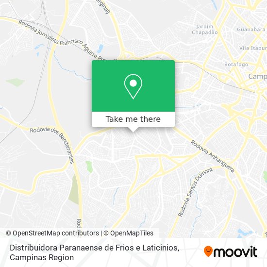 Distribuidora Paranaense de Frios e Laticinios map