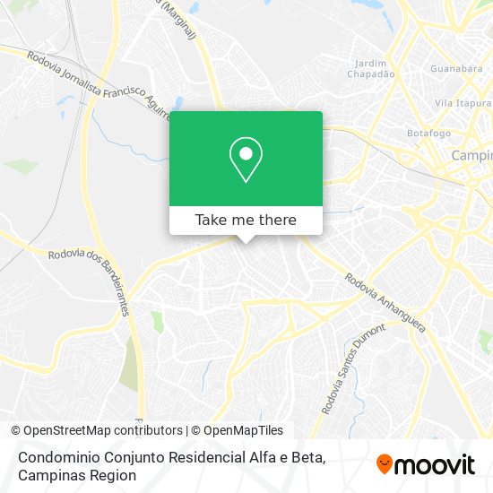 Condominio Conjunto Residencial Alfa e Beta map