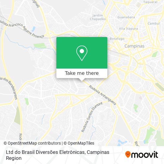 Ltd do Brasil Diversões Eletrônicas map