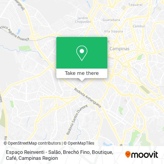 Espaço Reinventi - Salão, Brechó Fino, Boutique, Café map