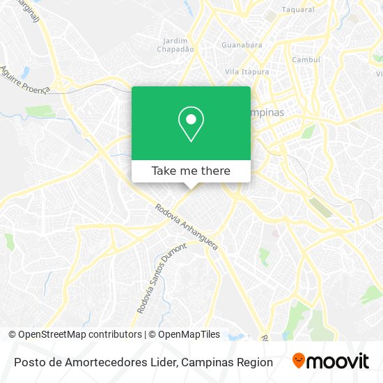 Posto de Amortecedores Lider map