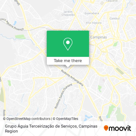 Grupo Águia Terceirização de Serviços map