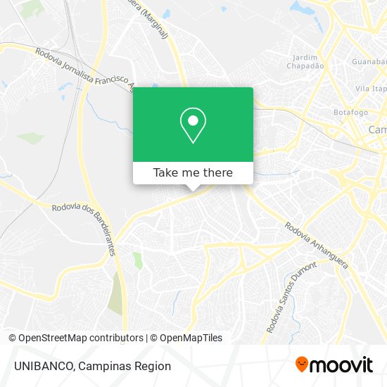 UNIBANCO map