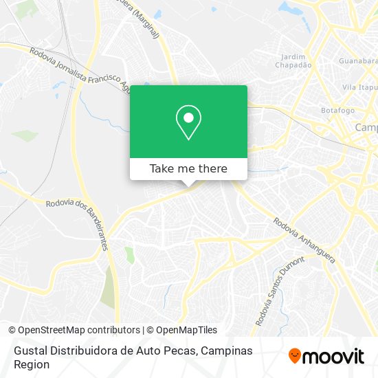 Gustal Distribuidora de Auto Pecas map