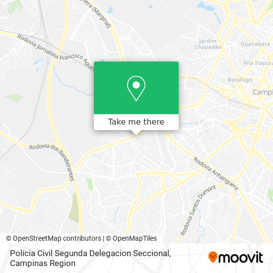 Polícia Civil Segunda Delegacion Seccional map