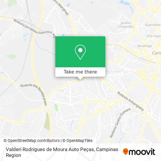 Valderi Rodrigues de Moura Auto Peças map