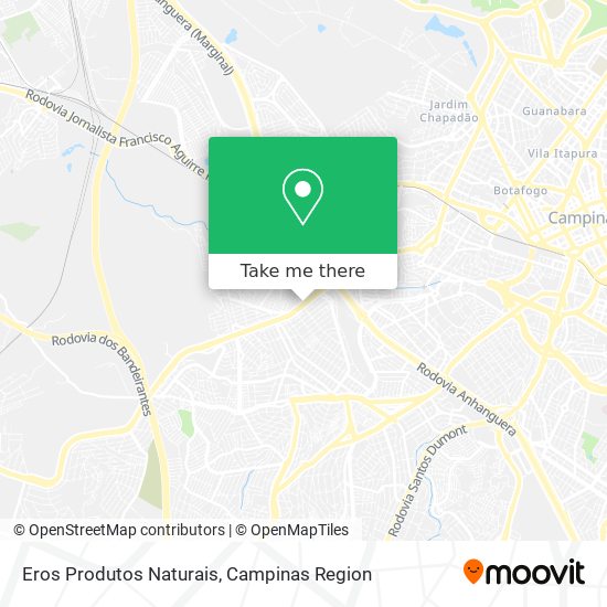 Eros Produtos Naturais map