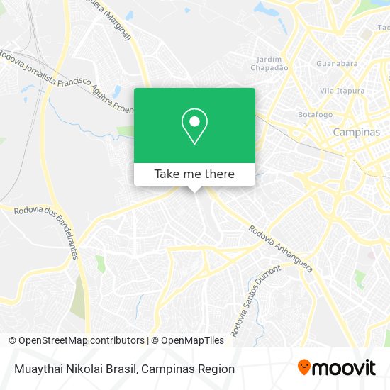 Muaythai Nikolai Brasil map