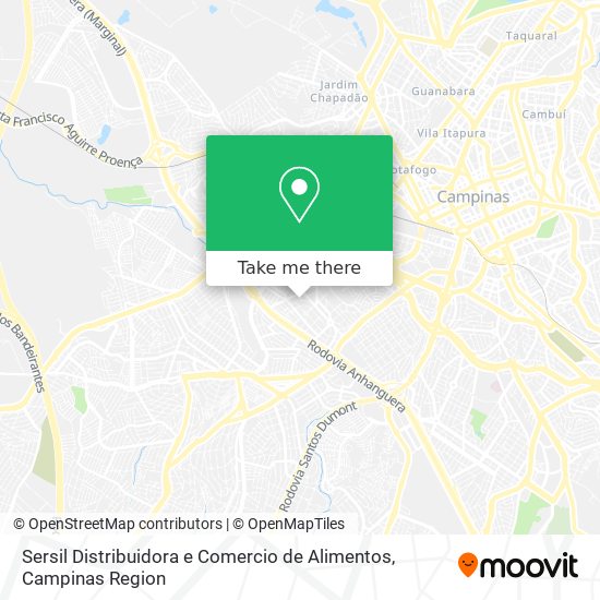 Sersil Distribuidora e Comercio de Alimentos map