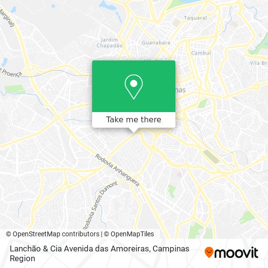 Lanchão & Cia Avenida das Amoreiras map
