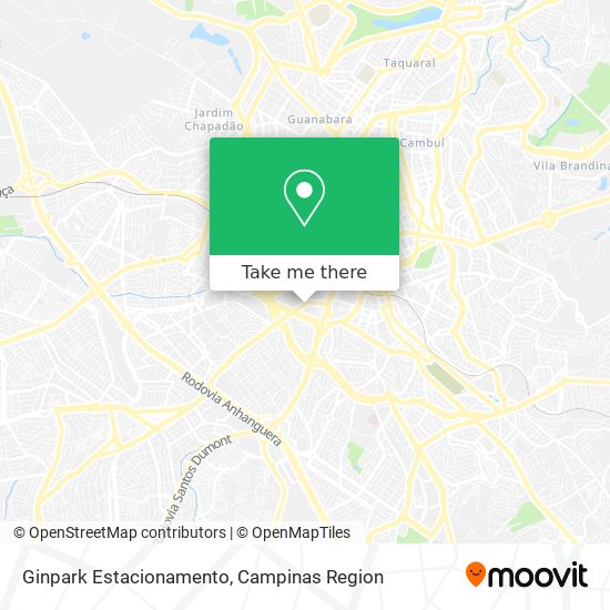 Ginpark Estacionamento map