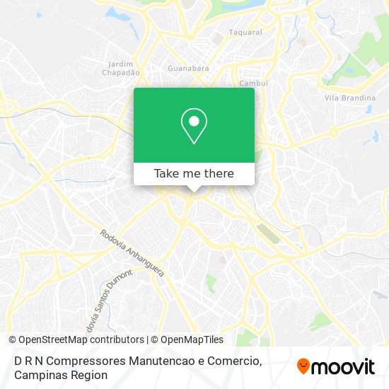 D R N Compressores Manutencao e Comercio map
