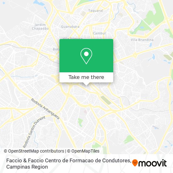 Faccio & Faccio Centro de Formacao de Condutores map