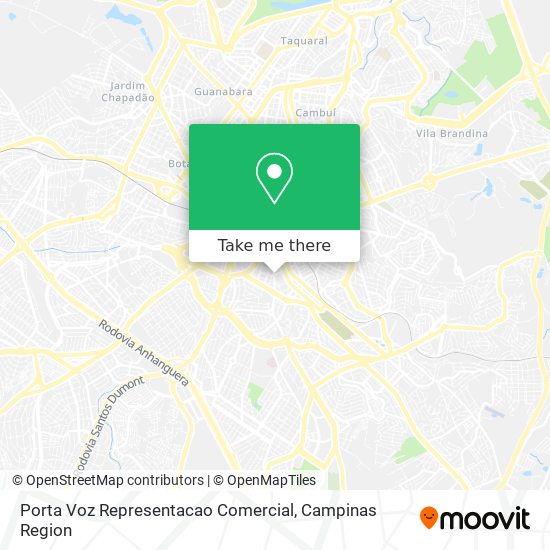 Mapa Porta Voz Representacao Comercial