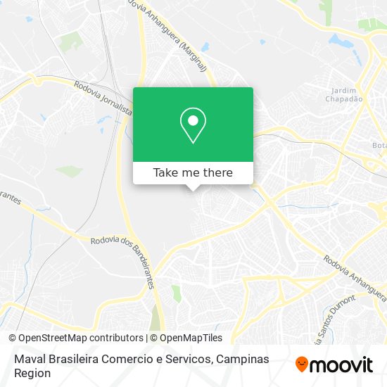 Maval Brasileira Comercio e Servicos map