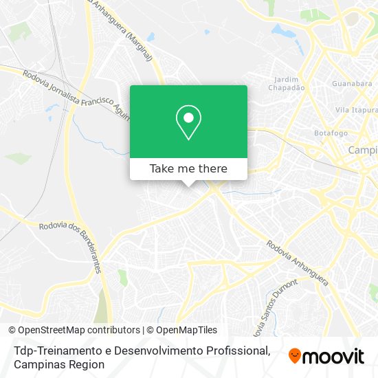 Tdp-Treinamento e Desenvolvimento Profissional map