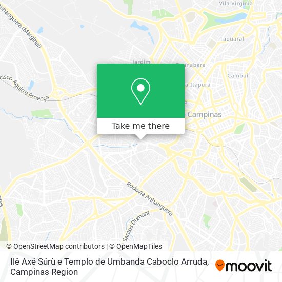 Ilê Axé Súrù e Templo de Umbanda Caboclo Arruda map