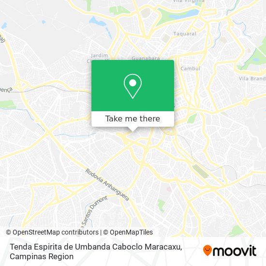 Tenda Espirita de Umbanda Caboclo Maracaxu map
