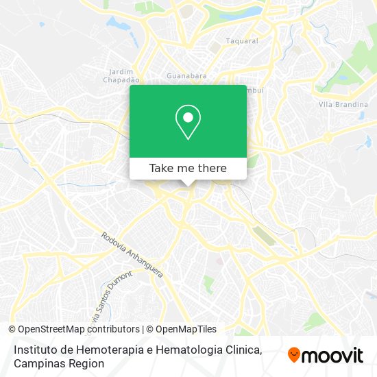 Instituto de Hemoterapia e Hematologia Clinica map