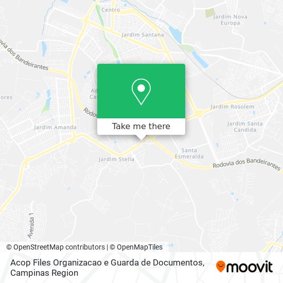 Mapa Acop Files Organizacao e Guarda de Documentos