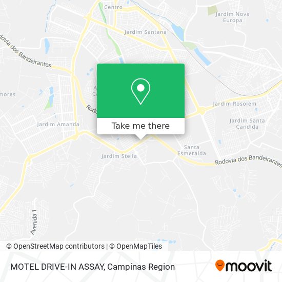 MOTEL DRIVE-IN ASSAY map