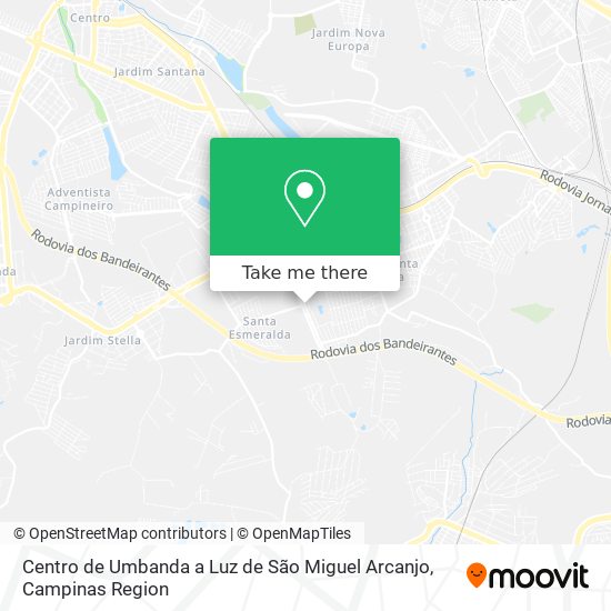Centro de Umbanda a Luz de São Miguel Arcanjo map