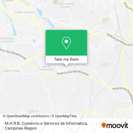M.H.R.B. Comercio e Servicos de Informatica map