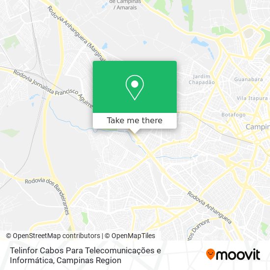 Mapa Telinfor Cabos Para Telecomunicações e Informática