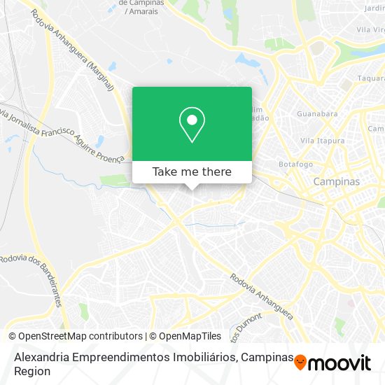 Mapa Alexandria Empreendimentos Imobiliários