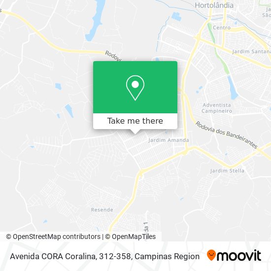 Avenida CORA Coralina, 312-358 map