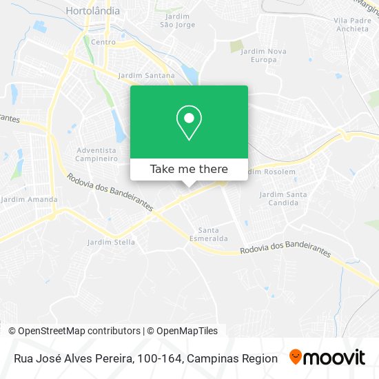 Rua José Alves Pereira, 100-164 map