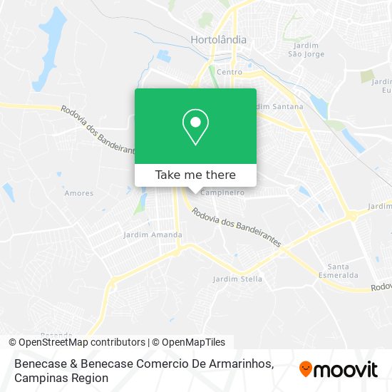 Benecase & Benecase Comercio De Armarinhos map