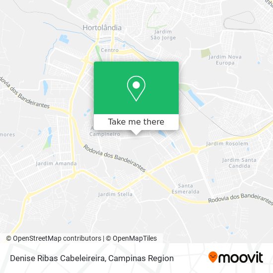 Denise Ribas Cabeleireira map