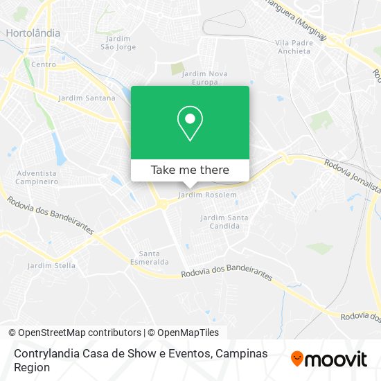 Contrylandia Casa de Show e Eventos map