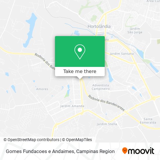 Gomes Fundacoes e Andaimes map